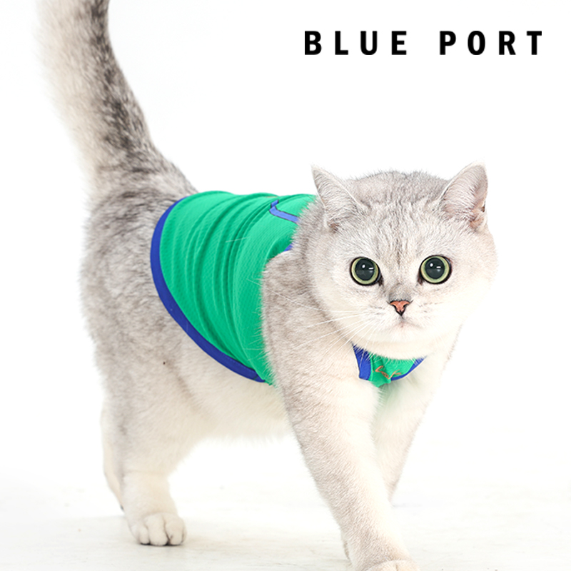 【新款】blueport春夏宠物服装防晒吊带衫狗衣服中小型犬猫打底衫-图2