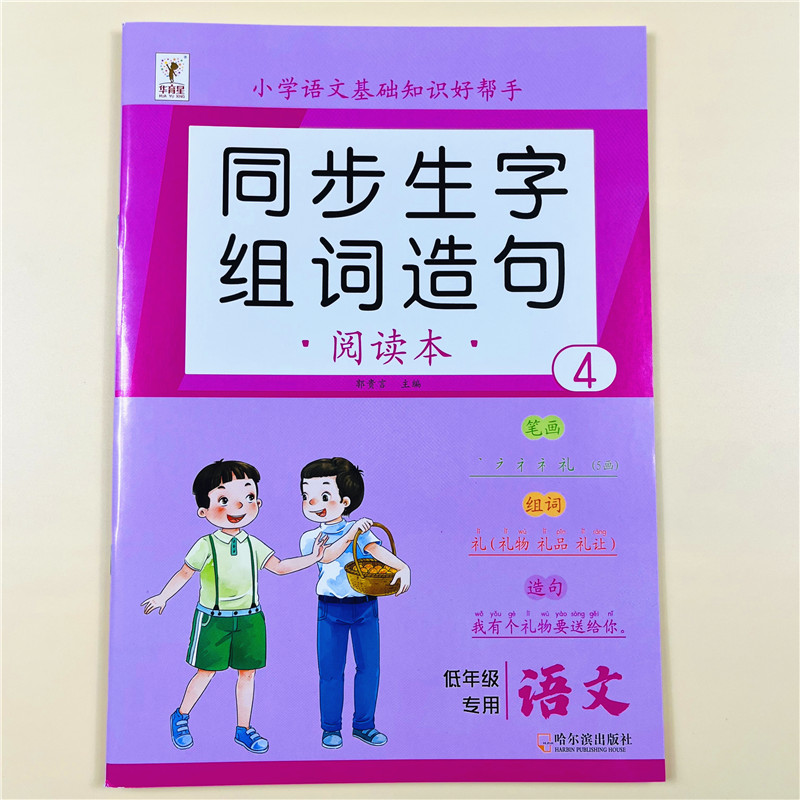 二年级下册生字组词造句阅读本语文基础知识大全汉字笔画笔顺词语句子积累手册上册人教版同步练习册识字表写字表汉语拼音专项训练