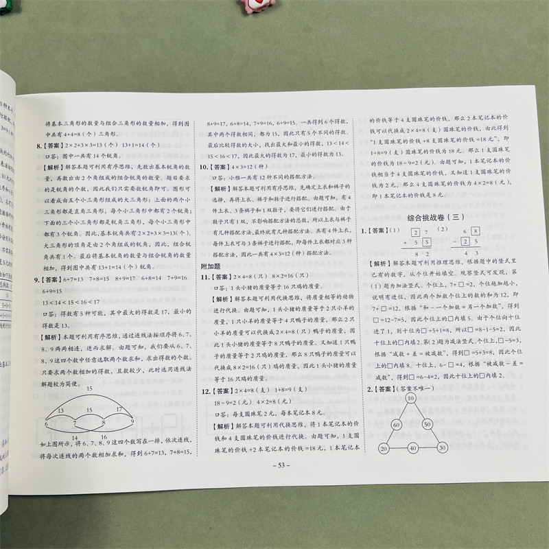 斗半匠二年级数学思维训练题一年级下册三四五六年级上册数学应用题专项训练人教版方法精选练习题2024强化测试卷同步教材母题大全