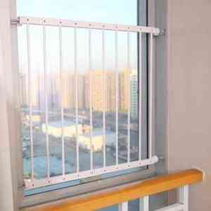 誉临儿童窗户安全护栏防护栏防护窗阳台飘窗高层栏杆免打孔防盗窗