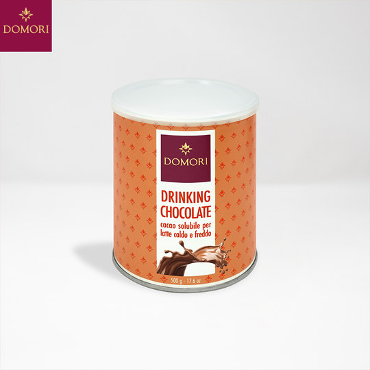 Domori 500g Schokoladenpulver, festes Getränk, Nachmittagstee, Kakaopulver, Kuchen, Italien