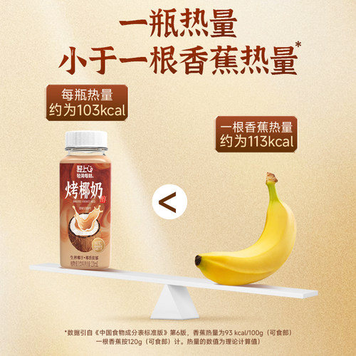 轻上烤椰奶生榨椰汁椰乳椰浆低糖早餐椰奶饮品咖啡伴侣专用旗舰店 - 图3