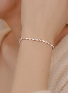 碎银几两手链One925银小众情侣