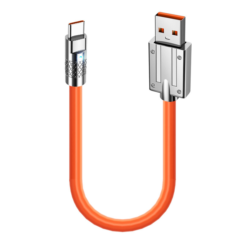 0.25m0.5米短款type-c数据线适用66W超级快充适用华为荣耀手机充电线6A安卓加粗硅胶便携收纳车载充电宝线,淘宝优惠券,粉丝福利购,淘宝优惠卷