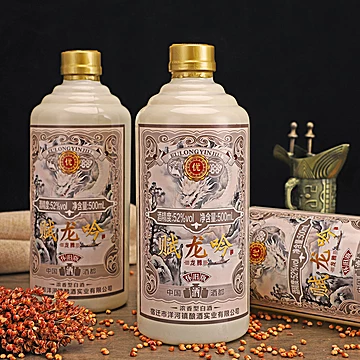 【赋龙吟】国宴酒52度白酒500ml*6瓶礼盒[1200元优惠券]-寻折猪