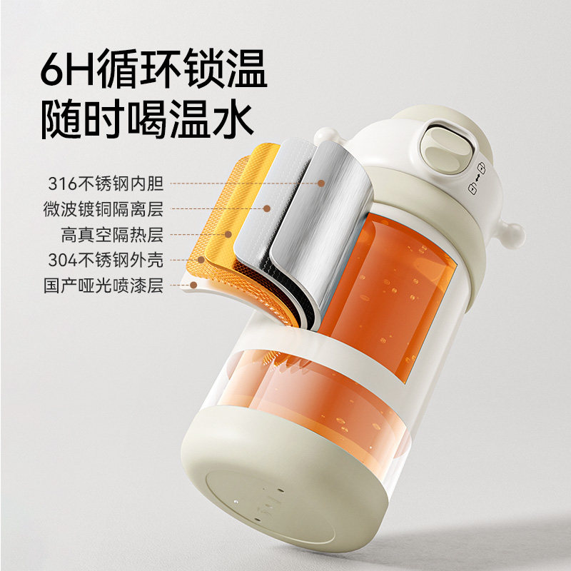 英氏儿童保温杯婴幼儿园宝宝水杯1到3岁以上学专用吸管直饮喝水壶,淘宝优惠券,粉丝福利购,淘宝优惠卷