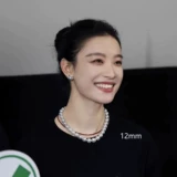 Качественное дизайнерское ожерелье из жемчуга ручной работы, серебро 925 пробы