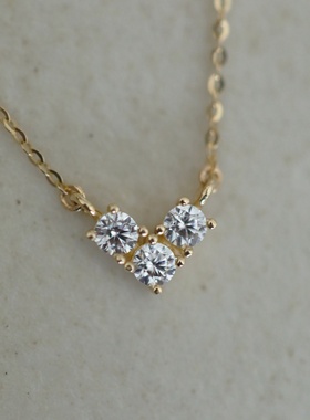 简约气质锁骨链项链百搭通勤