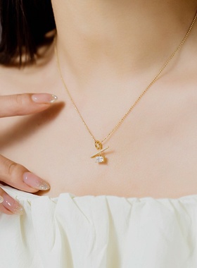 闪钻项链个性简约通勤百搭锁骨链