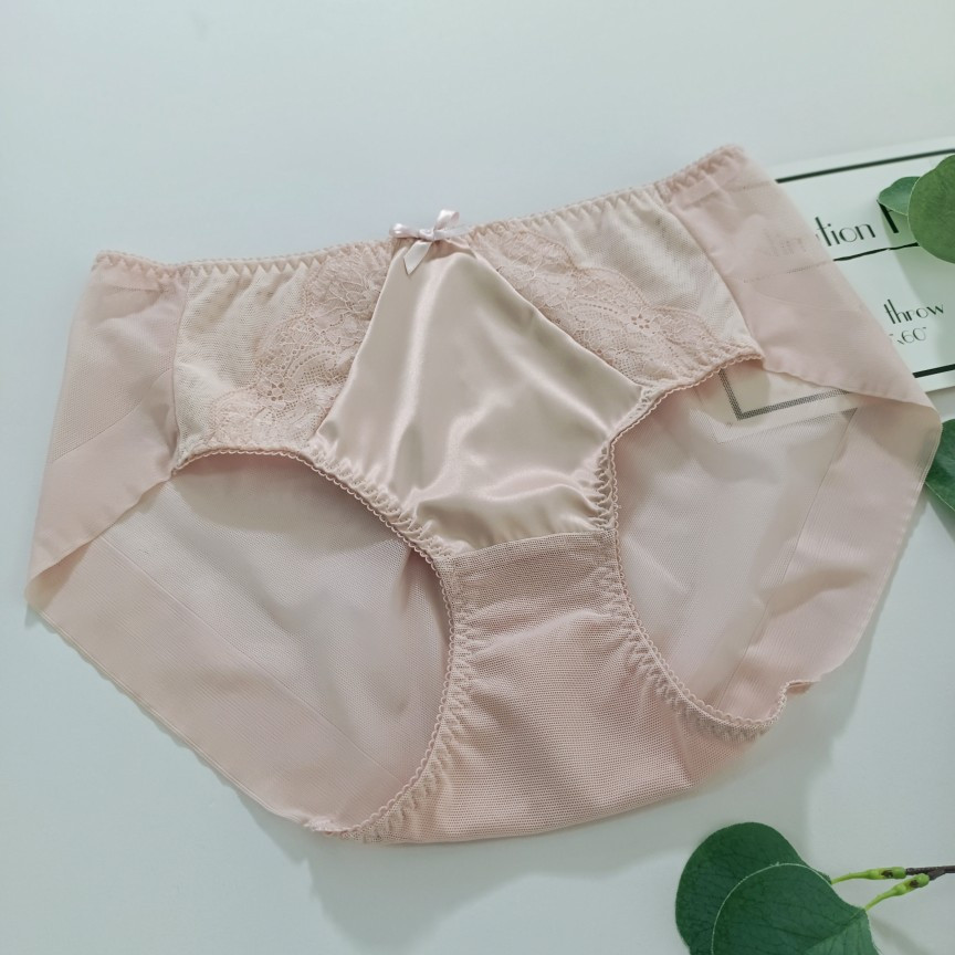 爱*MU剩余细网纱一体无痕包臀中高腰短裤女士纯棉裆三角裤,淘宝优惠券,粉丝福利购,淘宝优惠卷