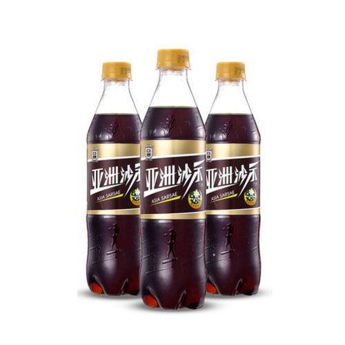 亚洲沙示汽水500ml*24瓶整箱大瓶沙士金典沙示碳酸饮料包邮特价 - 图0