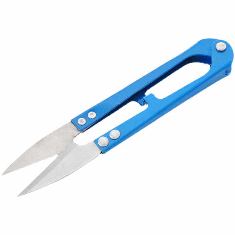 十字绣铁艺纱剪U型弹簧裁缝剪线头剪鱼线剪日用小剪刀裁缝尖头