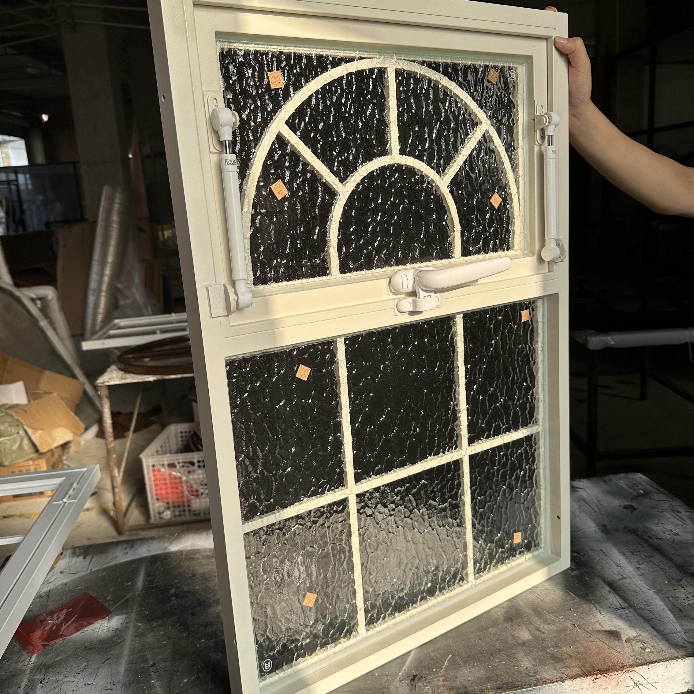 法式复古室内铝合金上翻窗定制洗手间透气采光玻璃窗户拱形隔断窗,淘宝优惠券,粉丝福利购,淘宝优惠卷