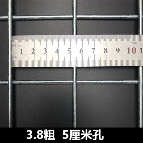 镀锌铁丝电焊网片建筑网格养殖隔离网加粗狗笼子热镀钢丝围栏防护-图0