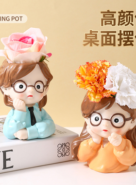 青春少女摆件超萌可爱