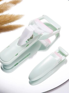 玛莉安按压式睫毛夹子一夹冲天卷翘定型广角太阳花眼睫毛器工具