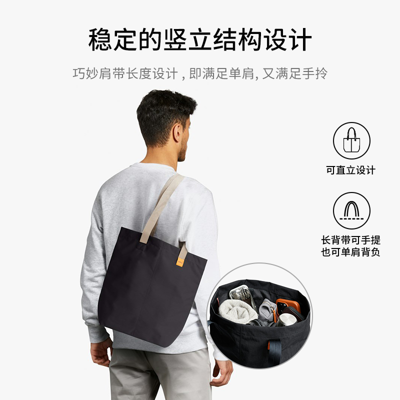 Bellroy澳洲 City Tote10L都市休闲轻便托特包单肩挎包便携购物包 - 图1