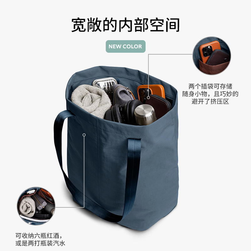 Bellroy澳洲 City Tote10L都市休闲轻便托特包单肩挎包便携购物包 - 图2
