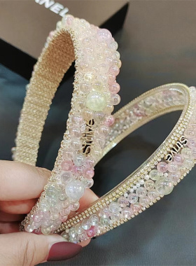 发箍亚克力甜美果冻色发饰