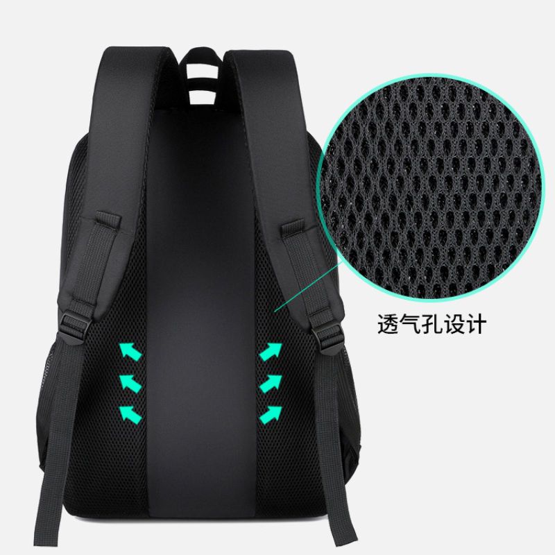 Men's backpack Korean style trendy computer bag large capacity