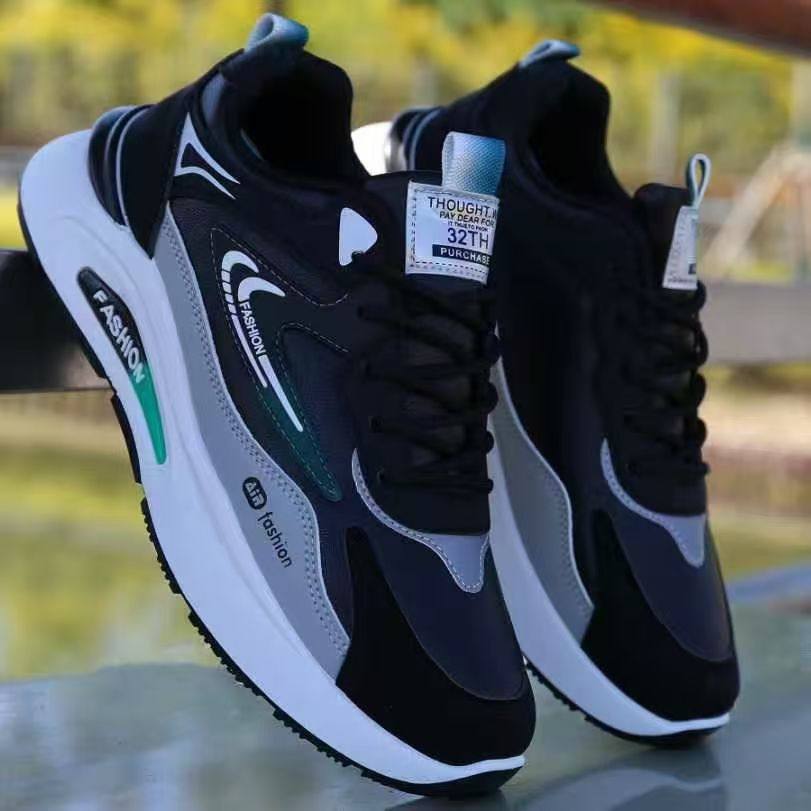 冬季加绒鞋子男皮面防水运动鞋潮流百搭休闲老爹鞋软底防滑跑步鞋,淘宝优惠券,粉丝福利购,淘宝优惠卷