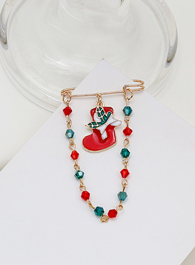 欧美时尚甜美可爱卡通彩色滴油圣