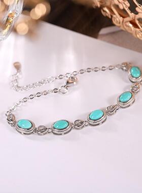 中式典雅自律手链女生镀银仿