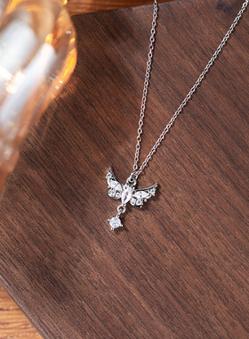 天使之翼项链女轻奢小众设计感