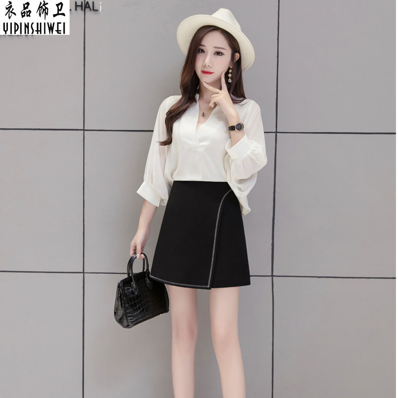 不规则a字裙2020新款高腰半身裙 衣品饰卫半身裙