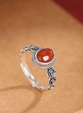 新品『繁花尽』戒指女款时尚个性