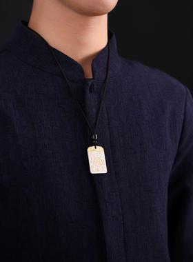 925银时尚简约复古款国风百福祥