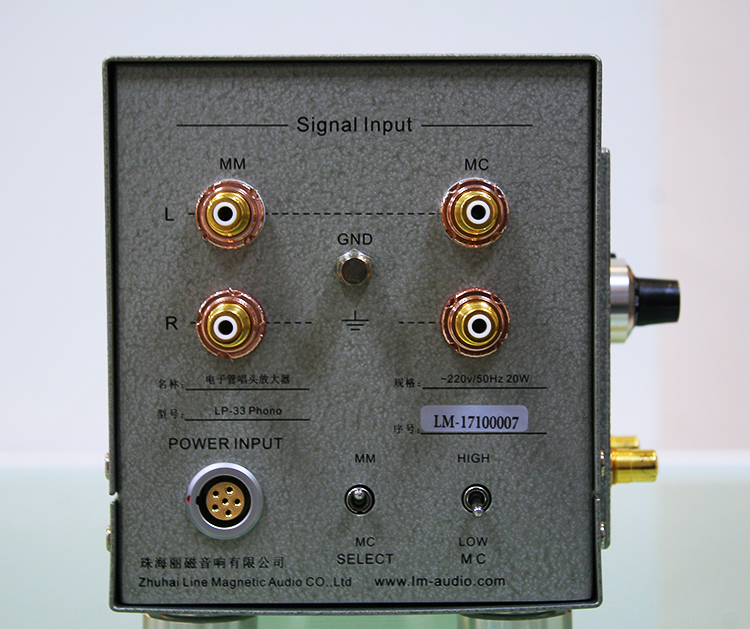 Line Magnetic丽磁 LP33分体式真空管 MM MC唱头放大器黑胶唱放-图0