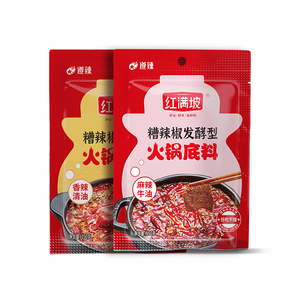 可签到！红满坡牛油火锅底料3包*150g