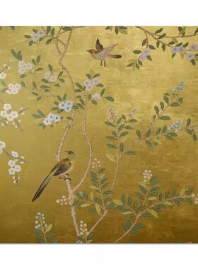 绿色法式方形装饰画成品仿油画小众艺术高级感唯美卧室客厅摆挂画