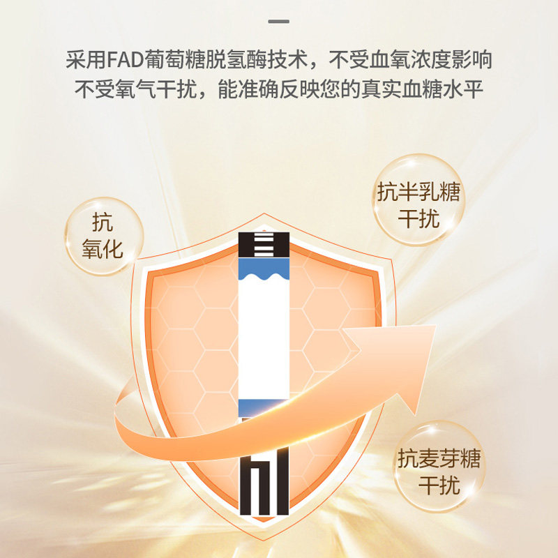三诺ga-3血糖试纸独立装血糖仪试条 华微医疗器械血糖用品