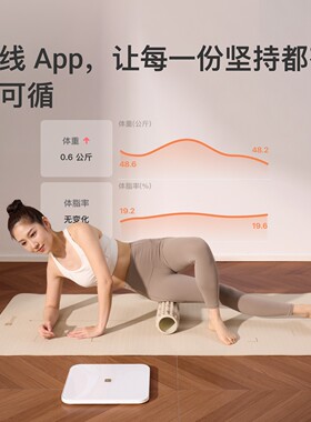 KeepS3智能体脂秤减肥专用称