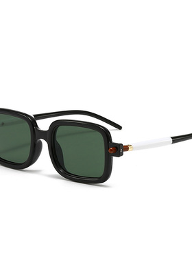 太阳镜欧美方形墨镜复古