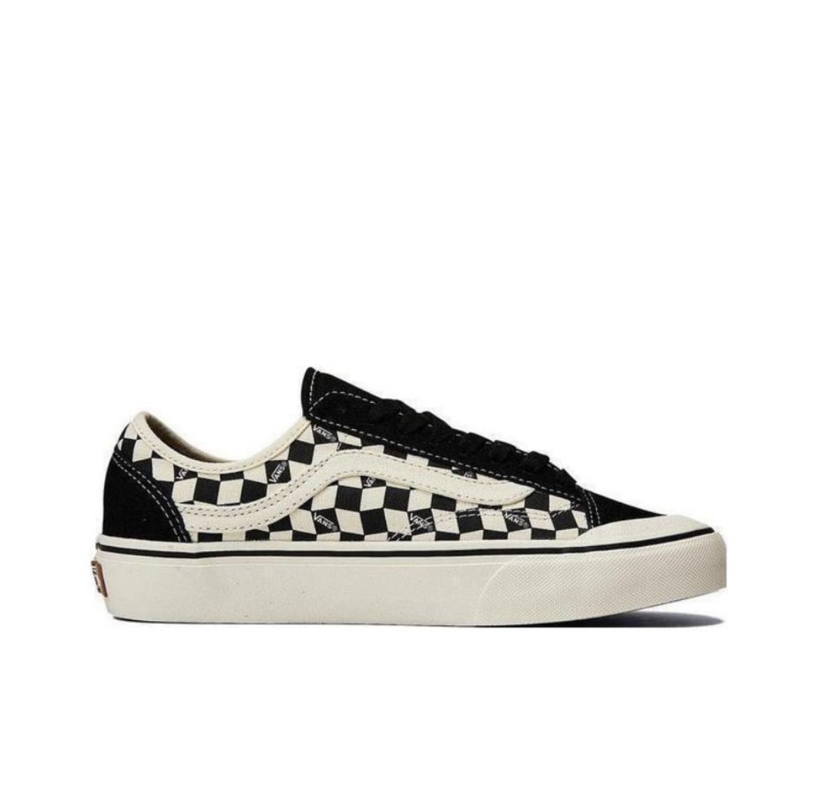 VANS/范斯官方正品男女鞋 Style 36 SF VR3 黑白棋盘格低帮板鞋 - 图1