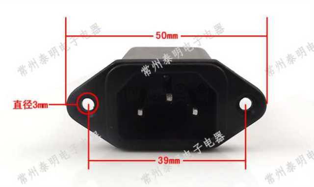 新款单相单级交流电源滤波器CW1D-10A-T电源插座净化器插座式220V - 图3