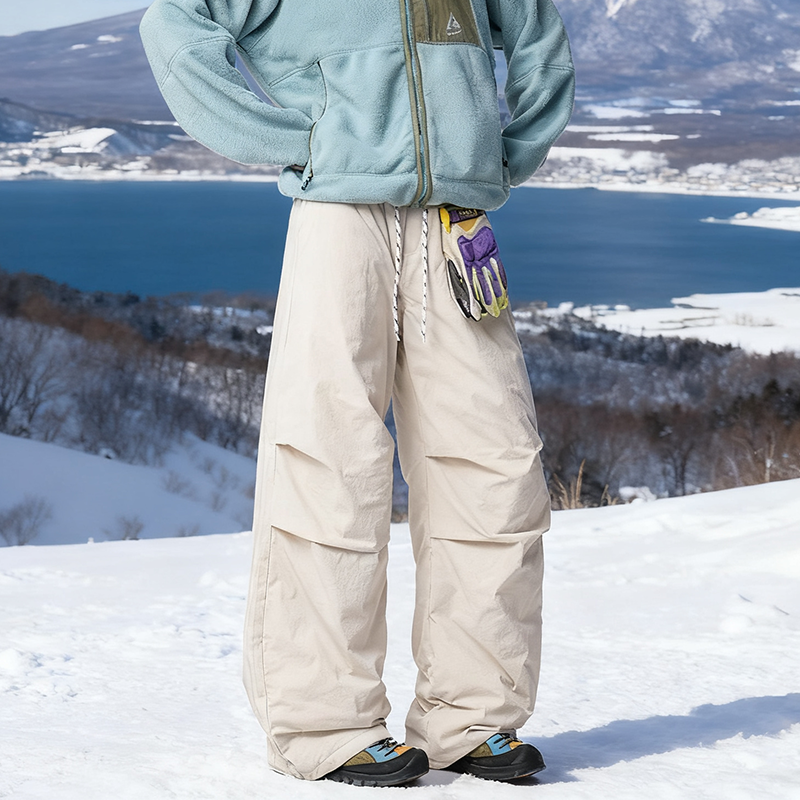 FIDO DIDO 工装风90%白鸭绒羽绒裤垂感男裤加厚保暖户外休闲裤男,淘宝优惠券,粉丝福利购,淘宝优惠卷