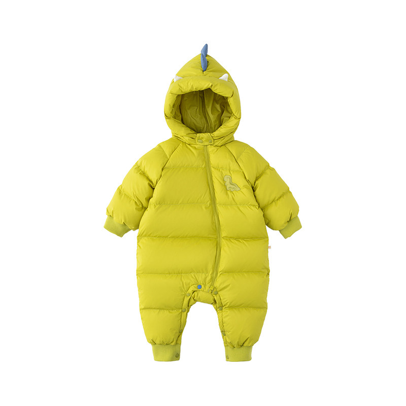 【放心绒】papa爬爬冬新款男女宝宝羽绒服婴儿连体衣外出保暖超萌,淘宝优惠券,粉丝福利购,淘宝优惠卷