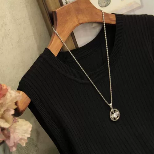 Очень большой трикотажный жилет, базовая майка топ без рукавов, большой размер, свободный крой, эффект подтяжки