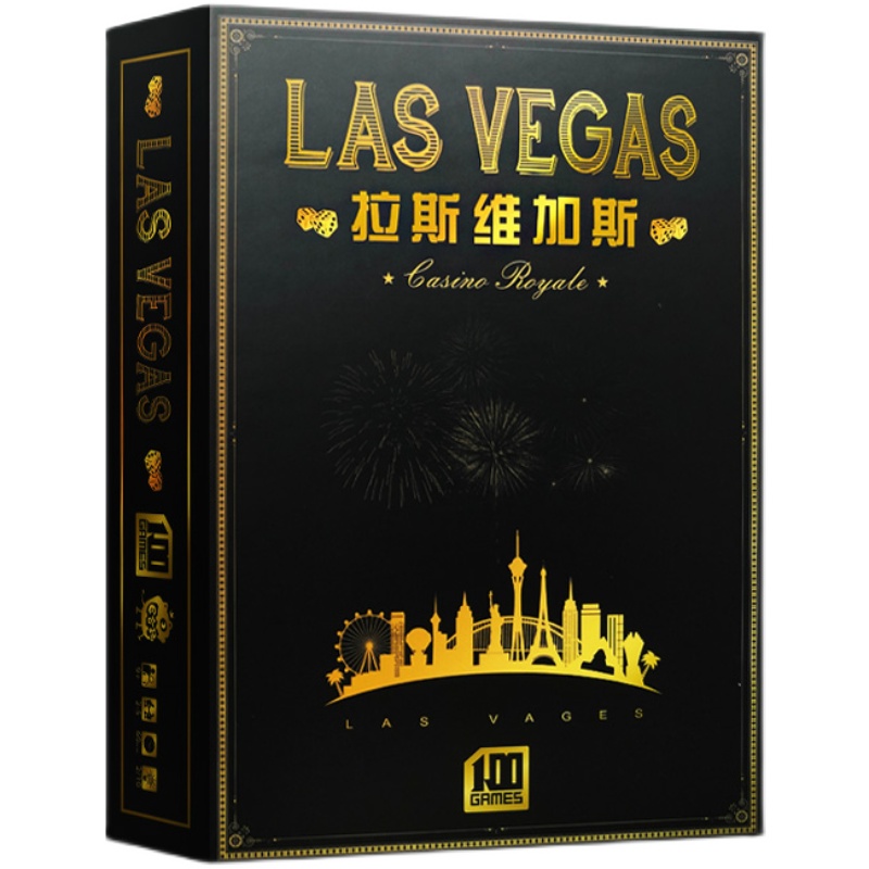 拉斯维加斯含堵城大道扩展20周年皇家版lasvegas聚会策略桌游卡牌 - 图3