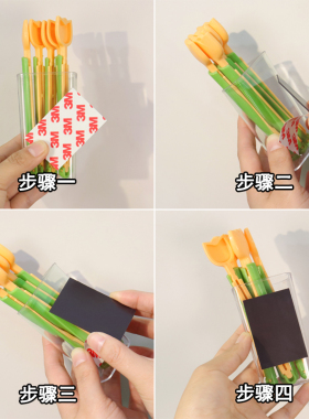 卡通装饰磁力磁盒冰箱贴