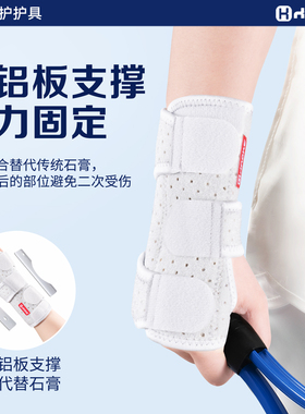 【可代替石膏的护腕】双钢板固定
