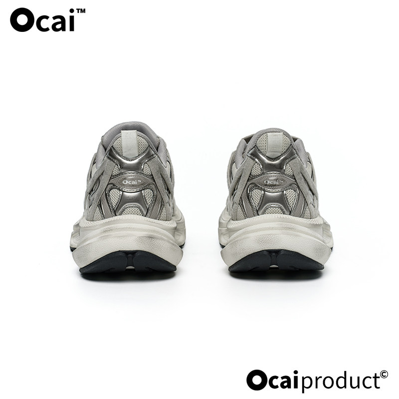 【01.20 0点发售】OcaiDisk Runtech绑带灰飞碟鞋运动增高老爹鞋,淘宝优惠券,粉丝福利购,淘宝优惠卷