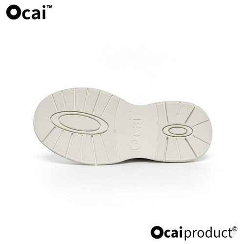 Ocai Paris Boots 奶昔白厚底增高帆布鞋 高级感复古情侣休闲鞋 - 图3