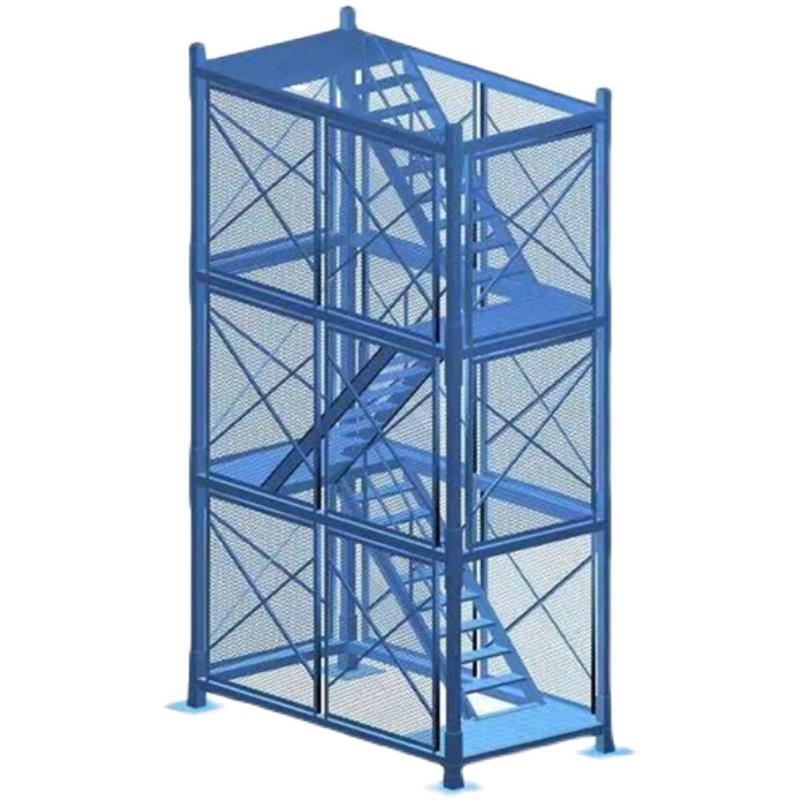 组装式安全梯笼安全爬梯施工安全梯笼桥梁施工高墩爬梯基坑通道 - 图3