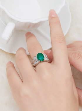 天然宝石戒指铂金白金国家检测