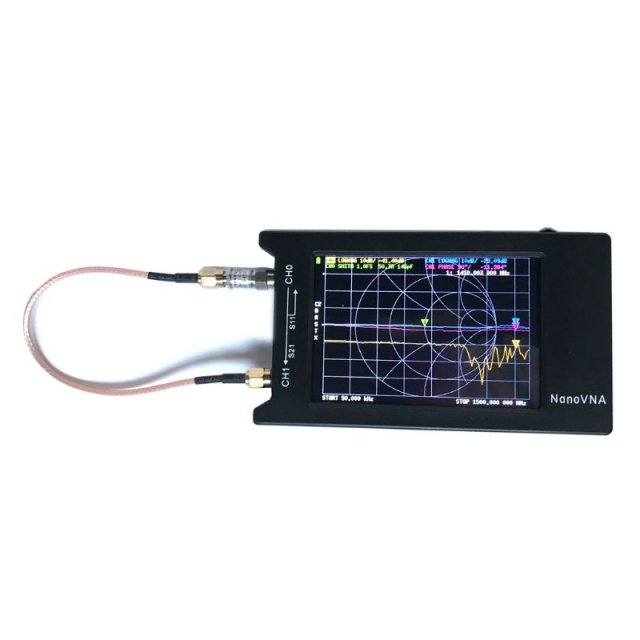 4 Inch 50KHz-1.5GHz Vector Analyzer Web NanoVNA-H4 Antenna A - 图1